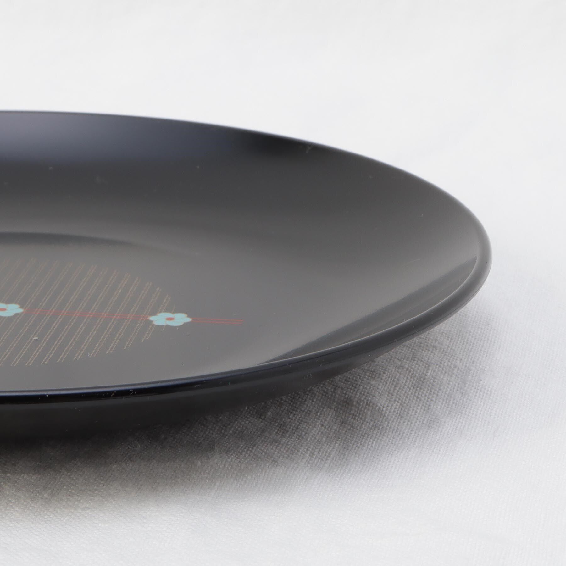 212 KITCHEN STORE「むすび 5.7寸 丸皿 黒」|食器・キッチングッズ|