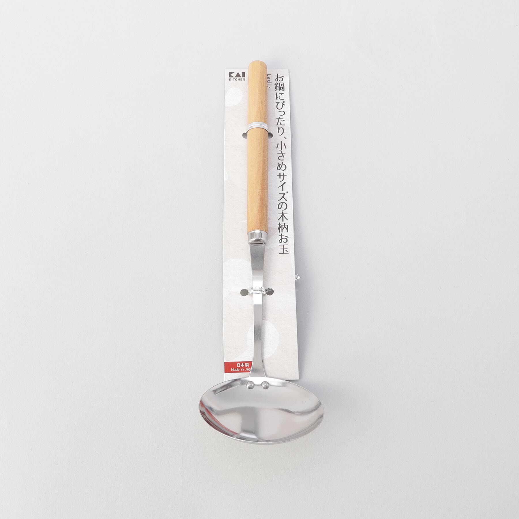212 KITCHEN STORE「KK 木柄 卓上お玉」|食器・キッチングッズ|