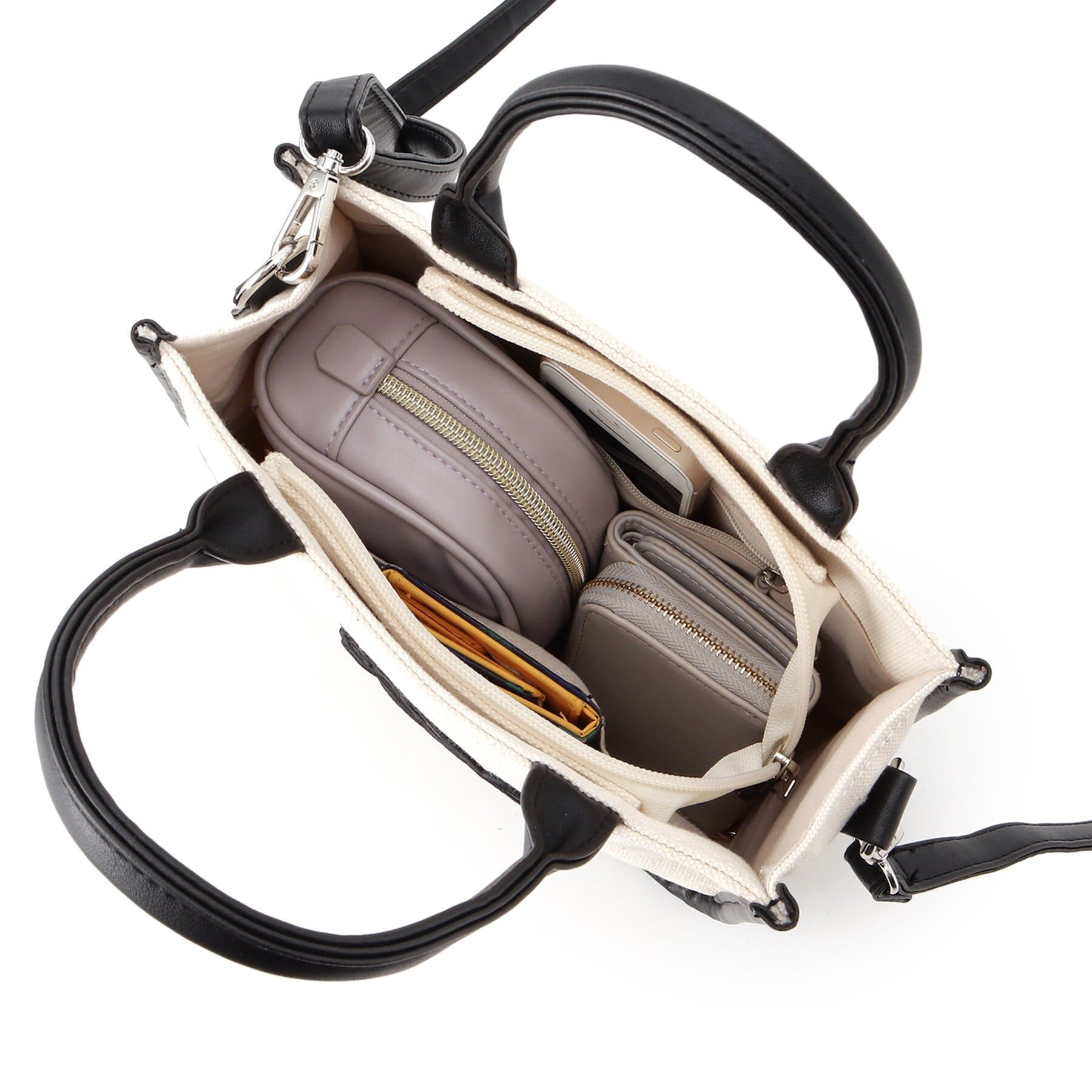 Ober Tashe「ロゴ刺繍ミニトート」|トートバッグ|