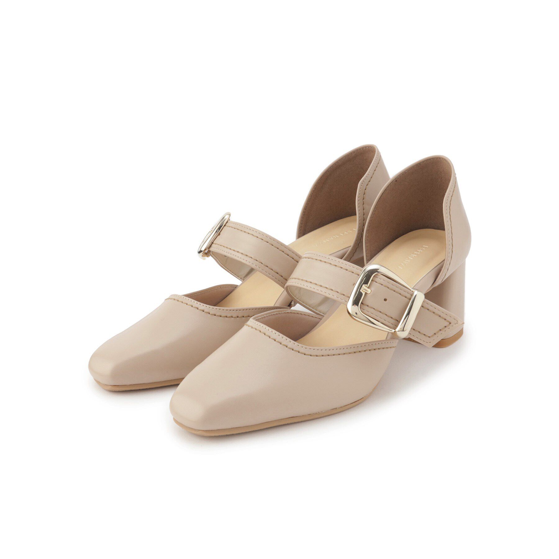 ESPERANZA「セパレートバックルパンプス 24SS」|パンプス|