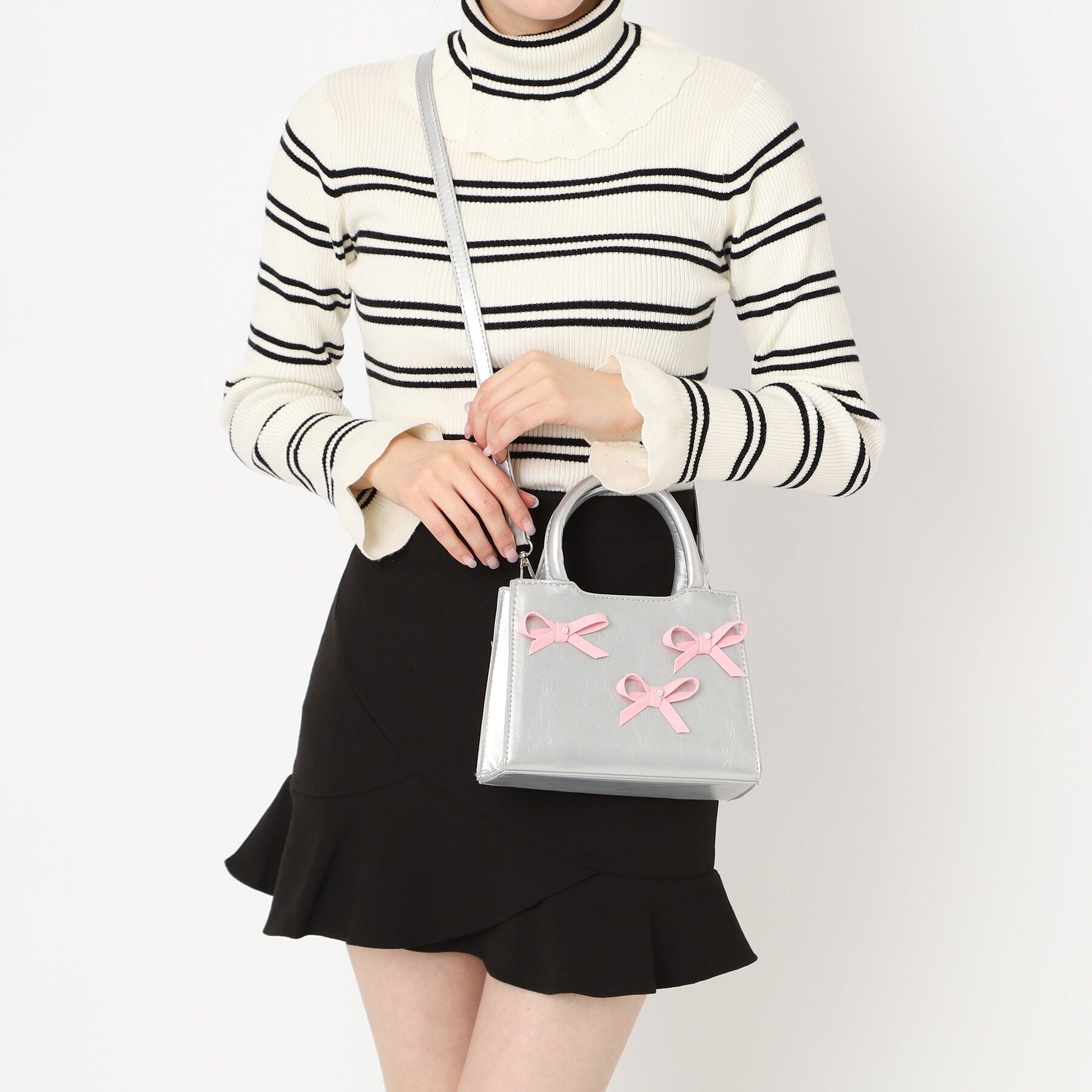 Ober Tashe「リボン2WAYショルダーバッグ」|ショルダー・メッセンジャー|