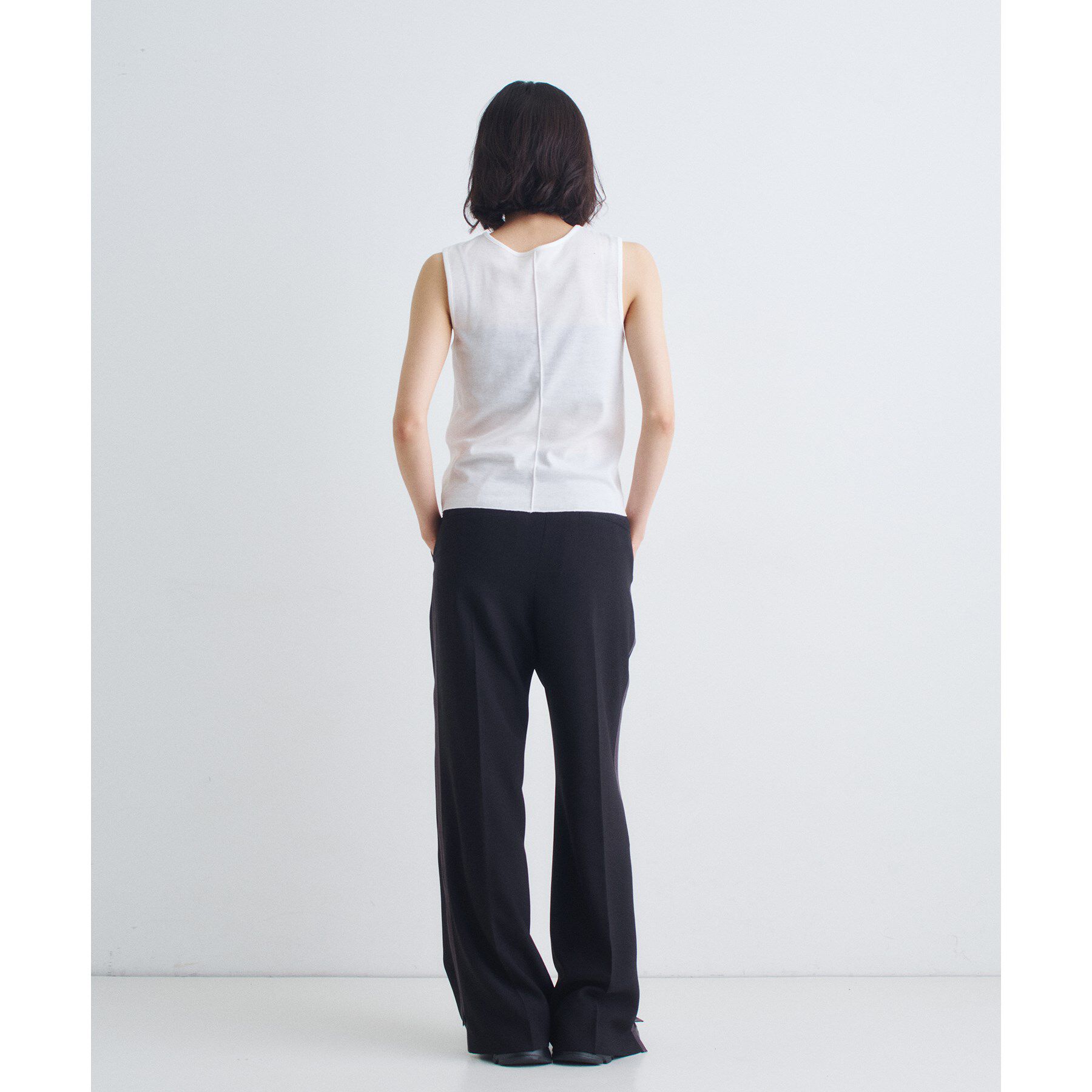 CODE A「twist sheer rib tops」|Tシャツ・カットソー|