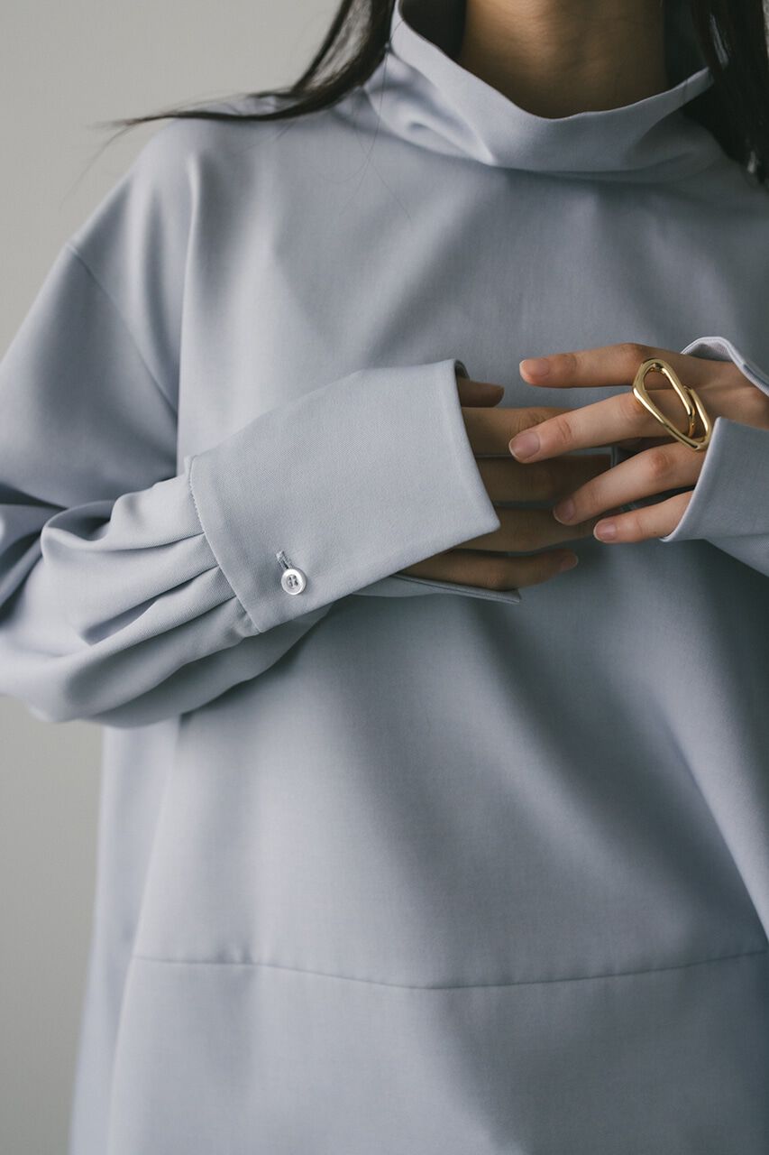 STYLEMIXER「ハイネックロングカフブラウス」|シャツ・ブラウス|