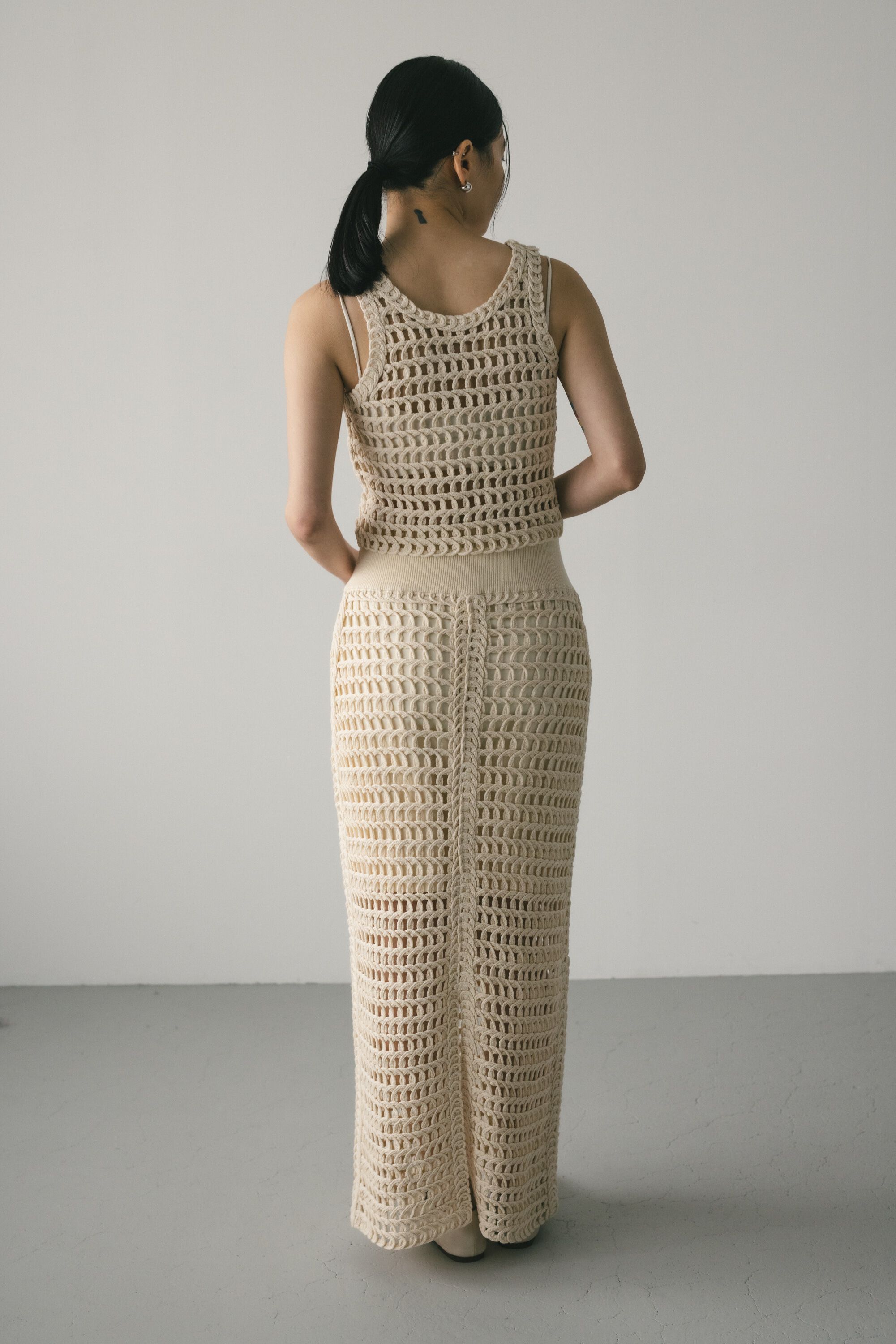 STYLEMIXER「テープヤーンニットタイトスカート」|スカート|