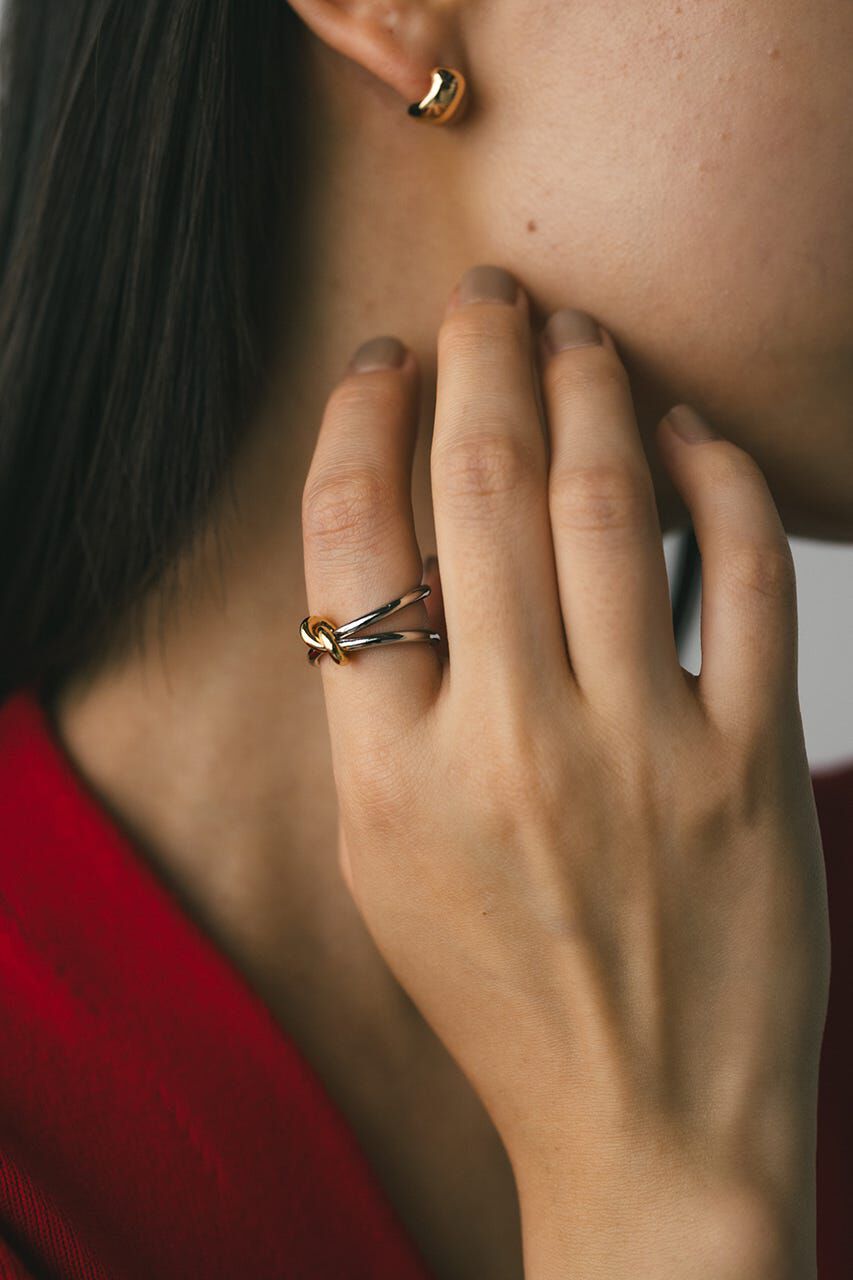 STYLEMIXER「マルチカラーノットリング」|リング|