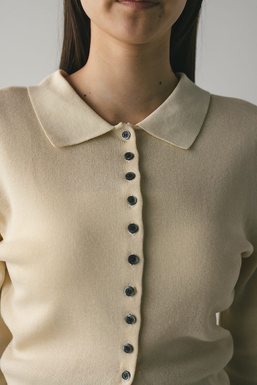 STYLEMIXER「2WAYカラーニットポロ」|ニット・セーター|