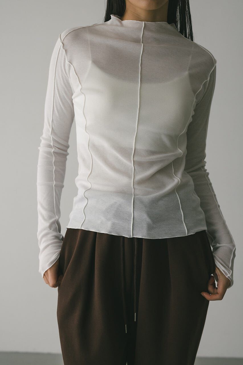 STYLEMIXER「アウトシームカットトップ」|Tシャツ・カットソー|