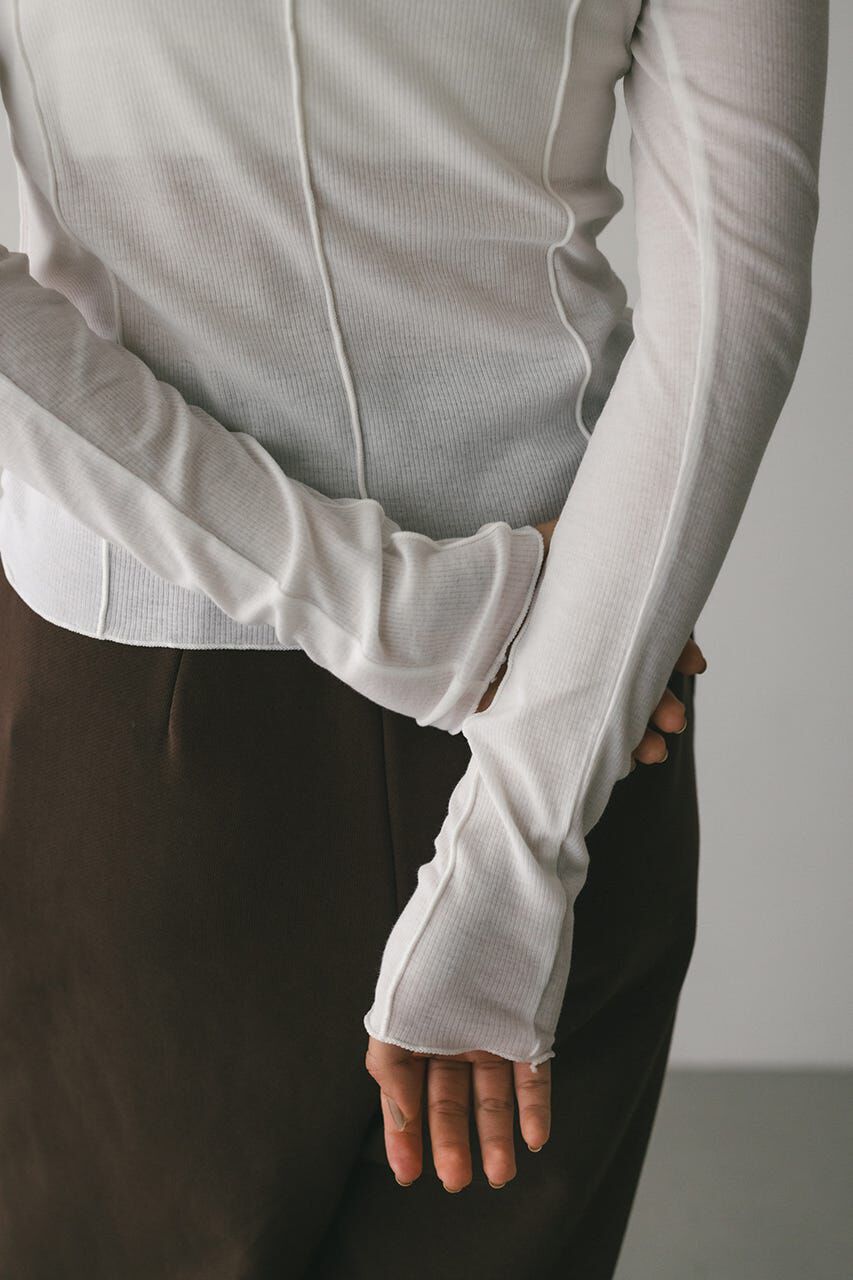 STYLEMIXER「アウトシームカットトップ」|Tシャツ・カットソー|