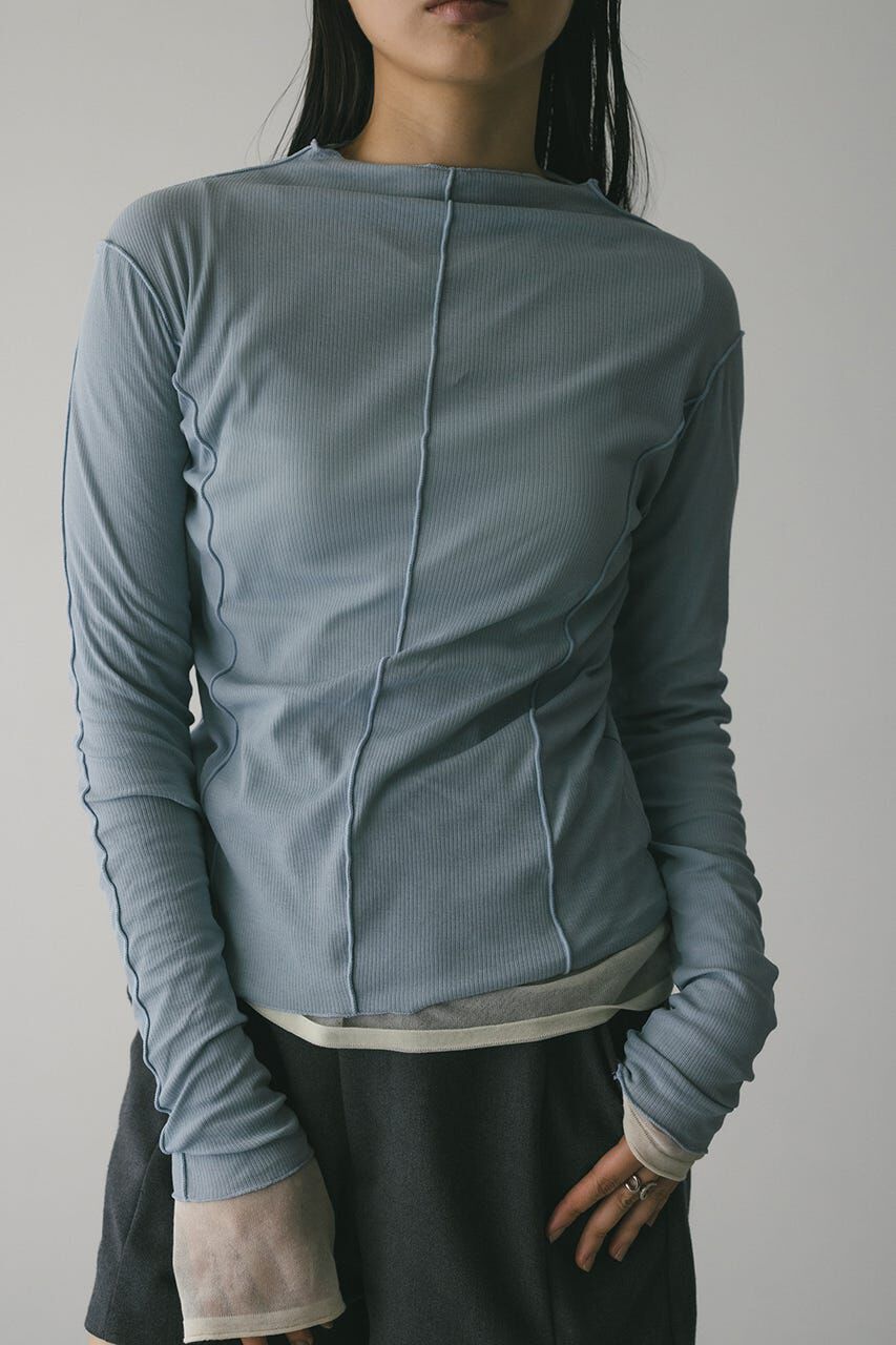 STYLEMIXER「アウトシームカットトップ」|Tシャツ・カットソー|