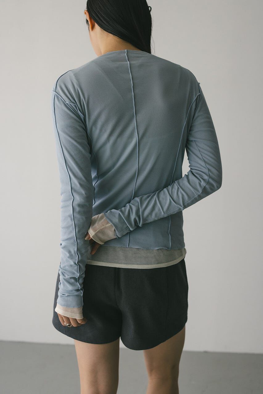 STYLEMIXER「アウトシームカットトップ」|Tシャツ・カットソー|