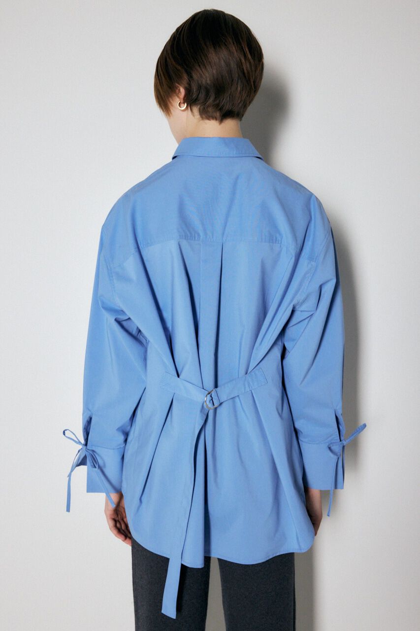 MOUSSY「BACK BELT OVER シャツ」|シャツ・ブラウス|