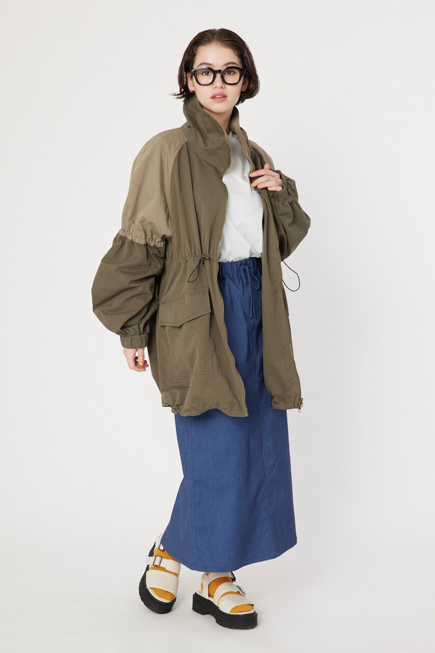 RODEO CROWNS「スタンドネックモッズコート」|ブルゾン・スタジャン|