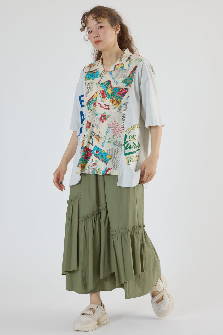 RODEO CROWNS「ドッキングアロハビッグシャツ」|シャツ・ブラウス|