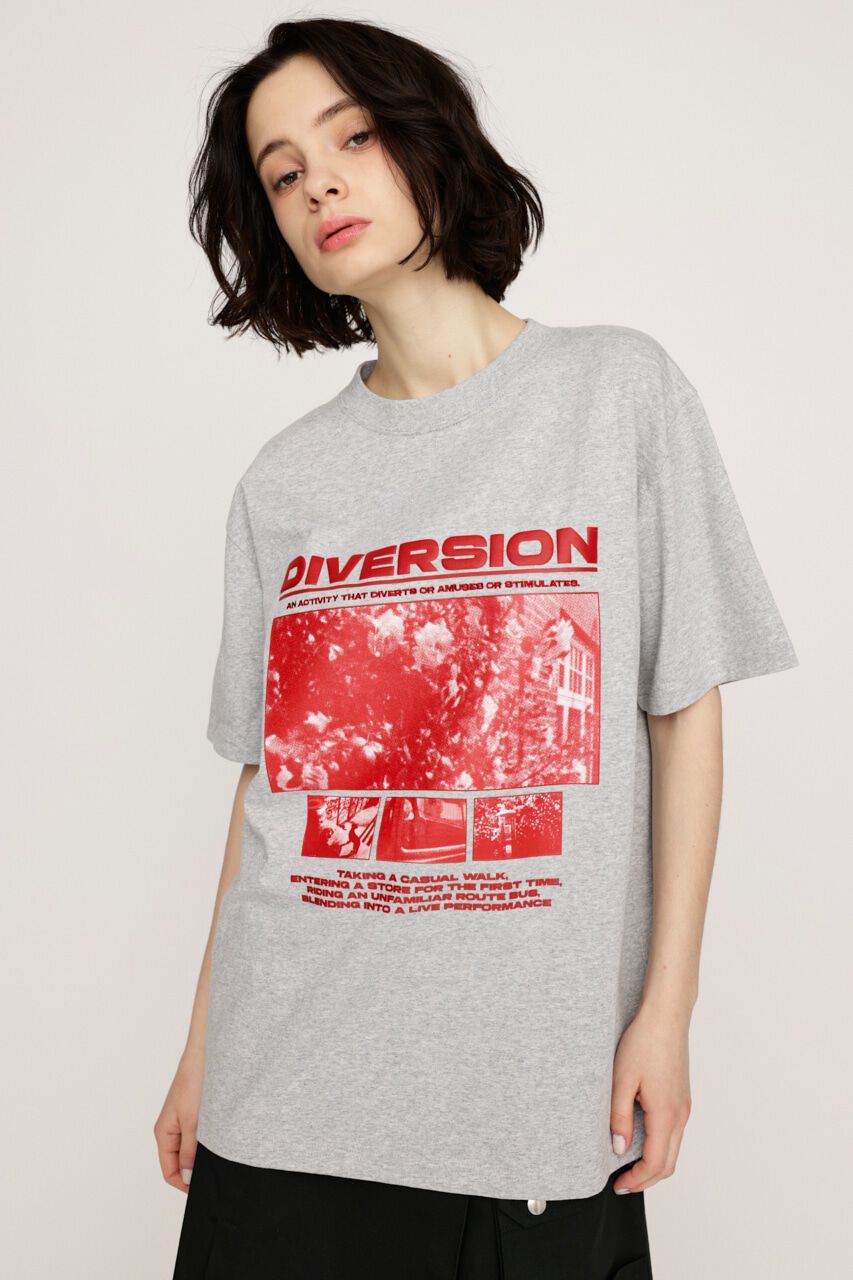 SLY「PHOTO LOGO Tシャツ」|Tシャツ・カットソー|T.GRY