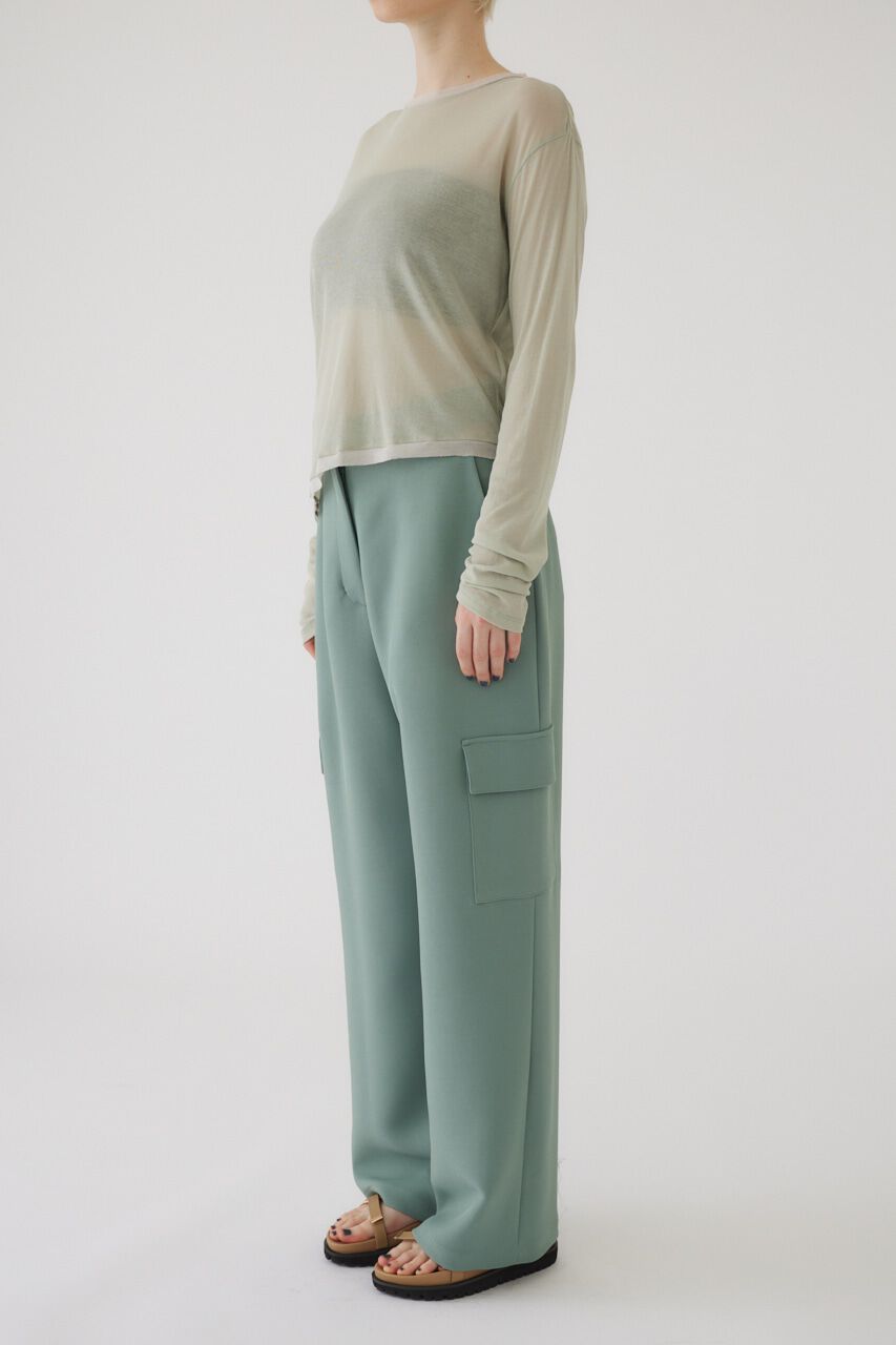 RIM.ARK 「Cotton diagonal cut tops」|Tシャツ・カットソー|