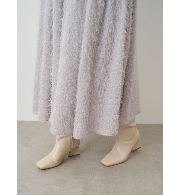 ELENDEEK「MATERIAL DOCKING KNIT OP」|ワンピース|