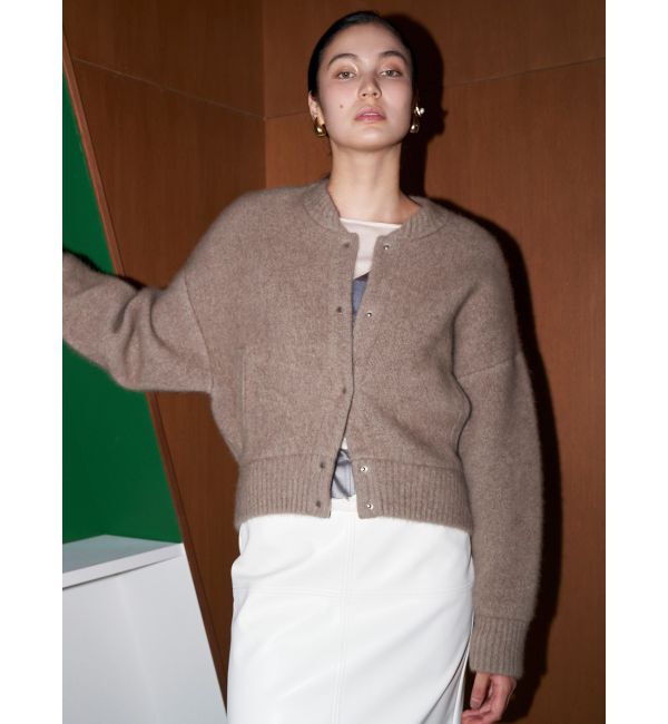 ELENDEEK「CN RACCOON MIX BZ」|カーディガン|