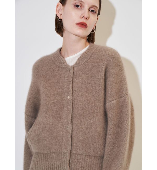 ELENDEEK「CN RACCOON MIX BZ」|カーディガン|