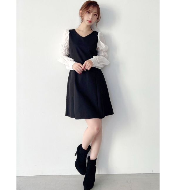 RESEXXY「ドッキングミニワンピース」|ワンピース|