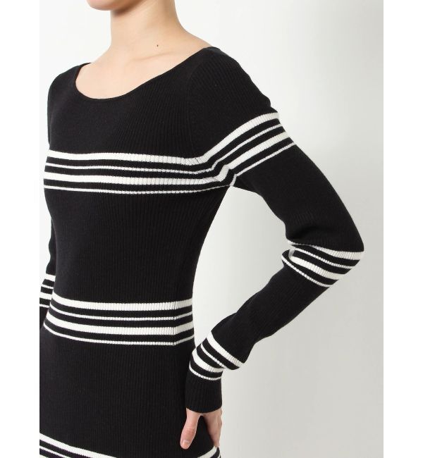 RESEXXY「リブニット長袖ワンピース」|ワンピース|