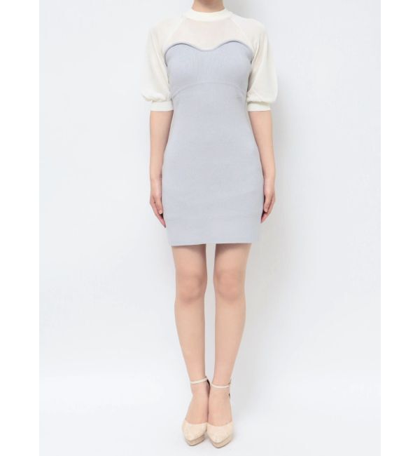 RESEXXY「シアーコンビニットワンピース」|ワンピース|