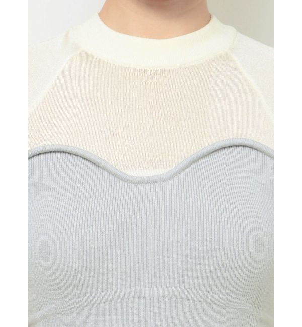 RESEXXY「シアーコンビニットワンピース」|ワンピース|