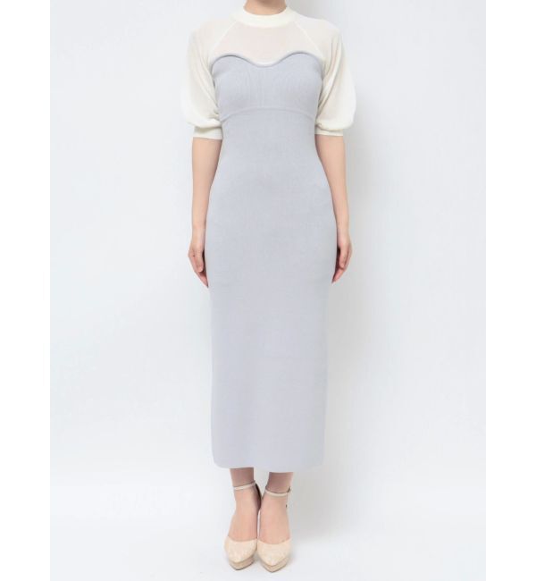 RESEXXY「シアーコンビニットワンピース」|ワンピース|