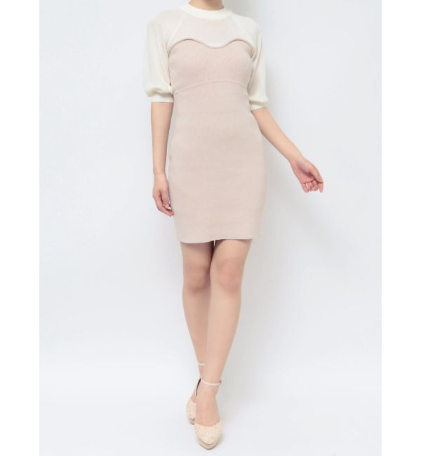 RESEXXY「シアーコンビニットワンピース」|ワンピース|