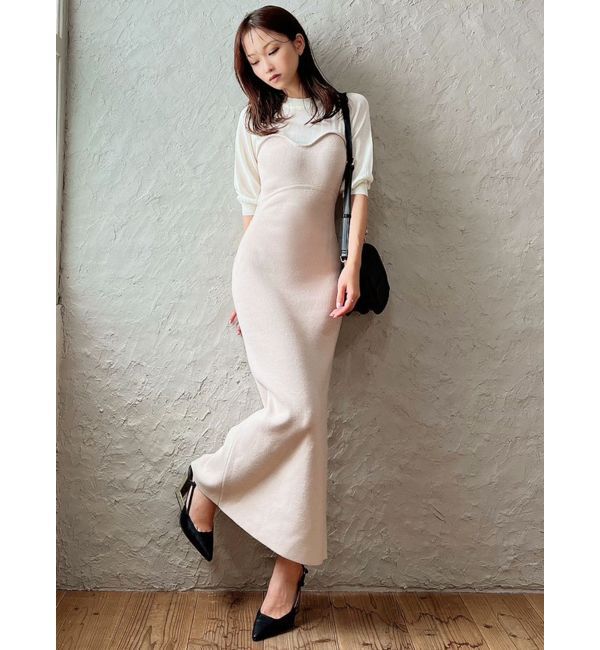 RESEXXY「シアーコンビニットワンピース」|ワンピース|