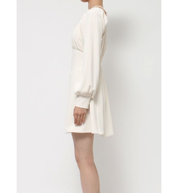 RESEXXY「デコルテデザインミニワンピース」|ワンピース|