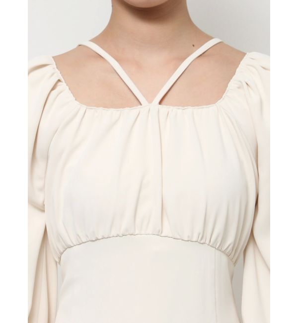 RESEXXY「デコルテデザインミニワンピース」|ワンピース|