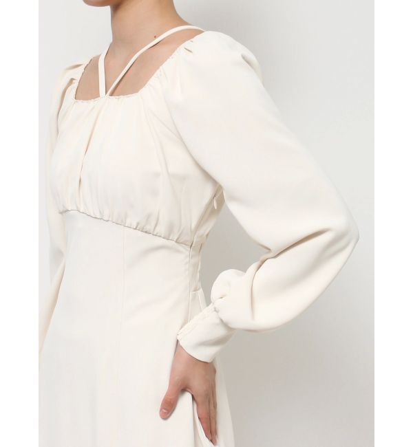 RESEXXY「デコルテデザインミニワンピース」|ワンピース|