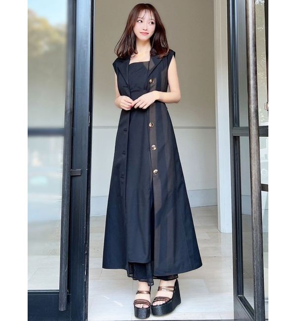 RESEXXY「シアーヘムキャミワンピース【セットアップ着用可能】」|ワンピース|