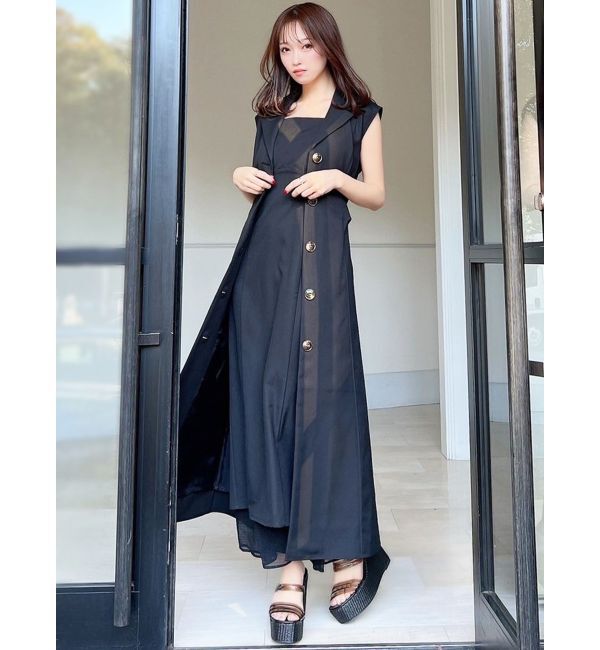 RESEXXY「シアーヘムキャミワンピース【セットアップ着用可能】」|ワンピース|