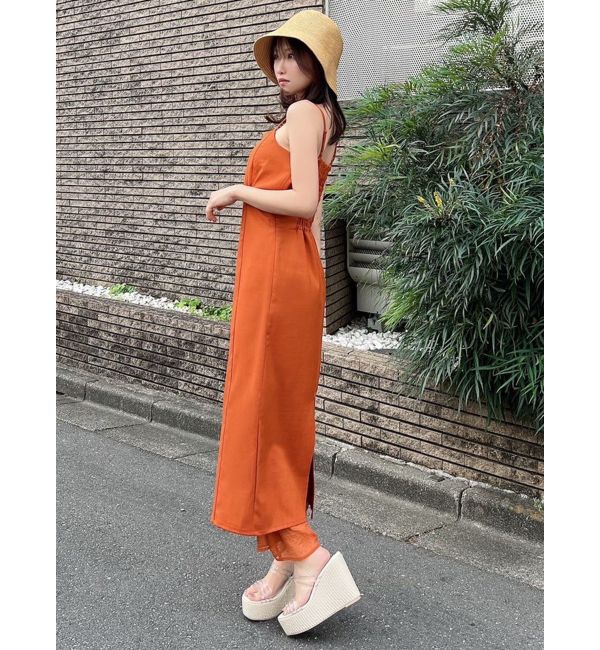 RESEXXY「シアーヘムキャミワンピース【セットアップ着用可能】」|ワンピース|