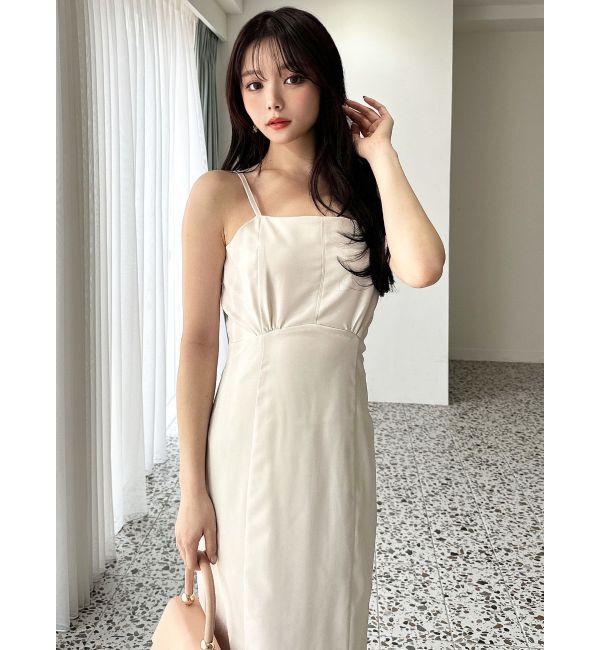 RESEXXY「シアーヘムキャミワンピース【セットアップ着用可能】」|ワンピース|