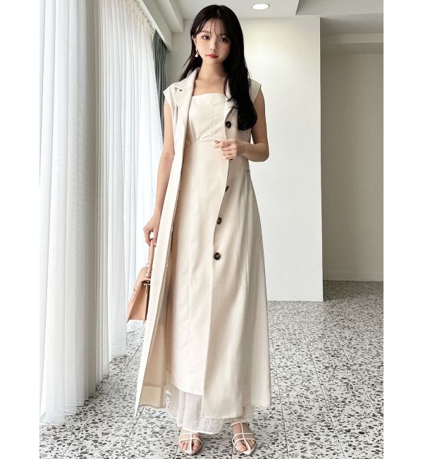 RESEXXY「シアーヘムキャミワンピース【セットアップ着用可能】」|ワンピース|