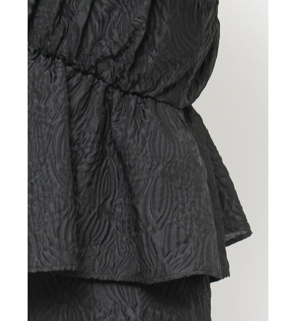 RESEXXY「ジャガードペプラムキャミチュニック【セットアップ着用可能】」|シャツ・ブラウス|