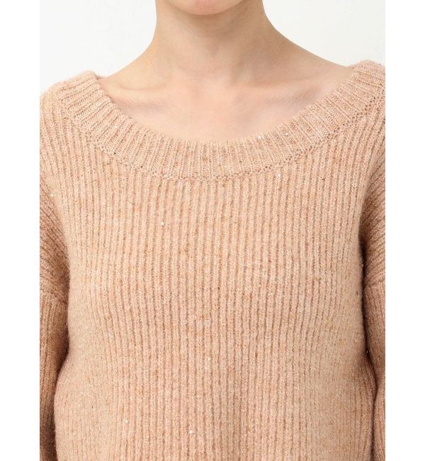 RESEXXY「グリッタールーズニットトップス【セットアップ着用可能】」|ニット・セーター|
