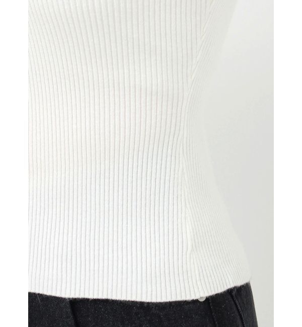 RESEXXY「アシンメトリーリブニットトップス」|ニット・セーター|