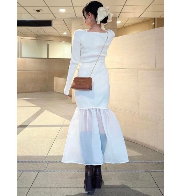 RESEXXY「ヘムシアーマーメイドニットワンピース」|ワンピース|