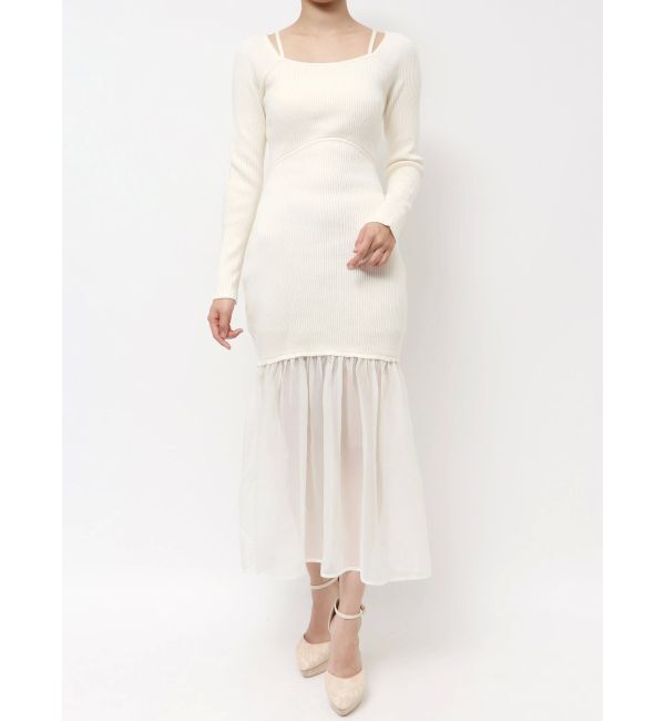 RESEXXY「ヘムシアーマーメイドニットワンピース」|ワンピース|