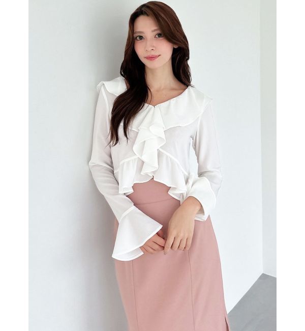 RESEXXY「ラッフルブラウス」|シャツ・ブラウス|
