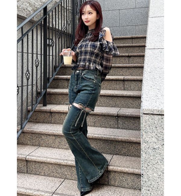 RESEXXY「ホルターネックラッフルブラウス」|シャツ・ブラウス|