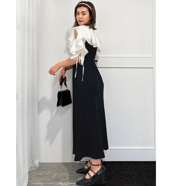 dazzlin「【WEB限定カラーあり】2WAYカラードッキングリブワンピース」|ワンピース|