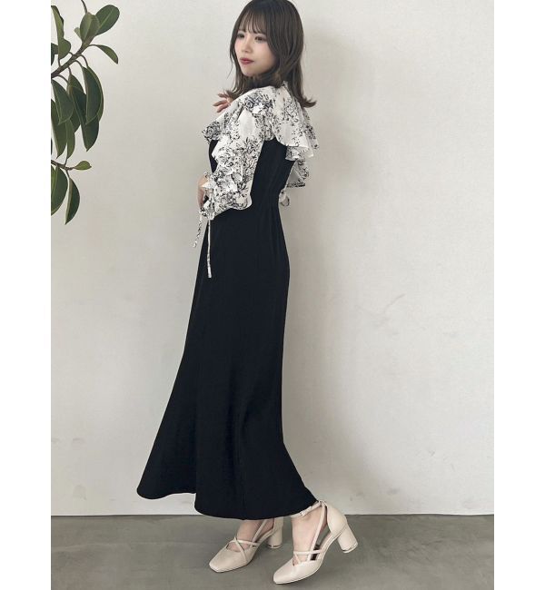 dazzlin「【WEB限定カラーあり】2WAYカラードッキングリブワンピース」|ワンピース|