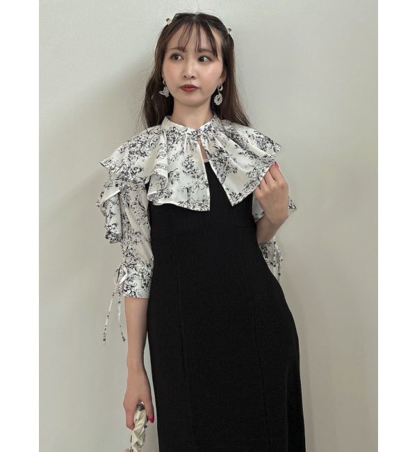 dazzlin「【WEB限定カラーあり】2WAYカラードッキングリブワンピース」|ワンピース|