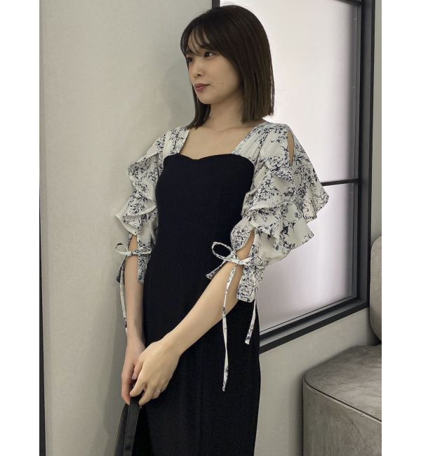 dazzlin「【WEB限定カラーあり】2WAYカラードッキングリブワンピース」|ワンピース|