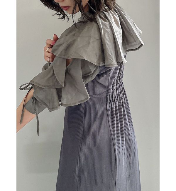 dazzlin「【WEB限定カラーあり】2WAYカラードッキングリブワンピース」|ワンピース|