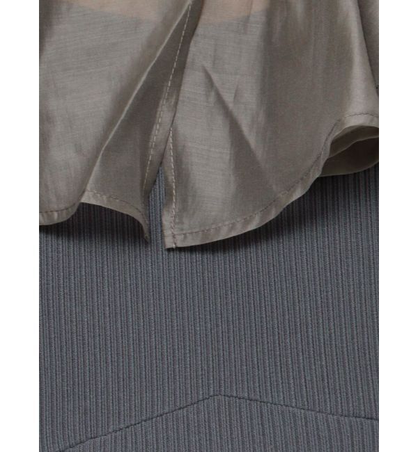 dazzlin「【WEB限定カラーあり】2WAYカラードッキングリブワンピース」|ワンピース|